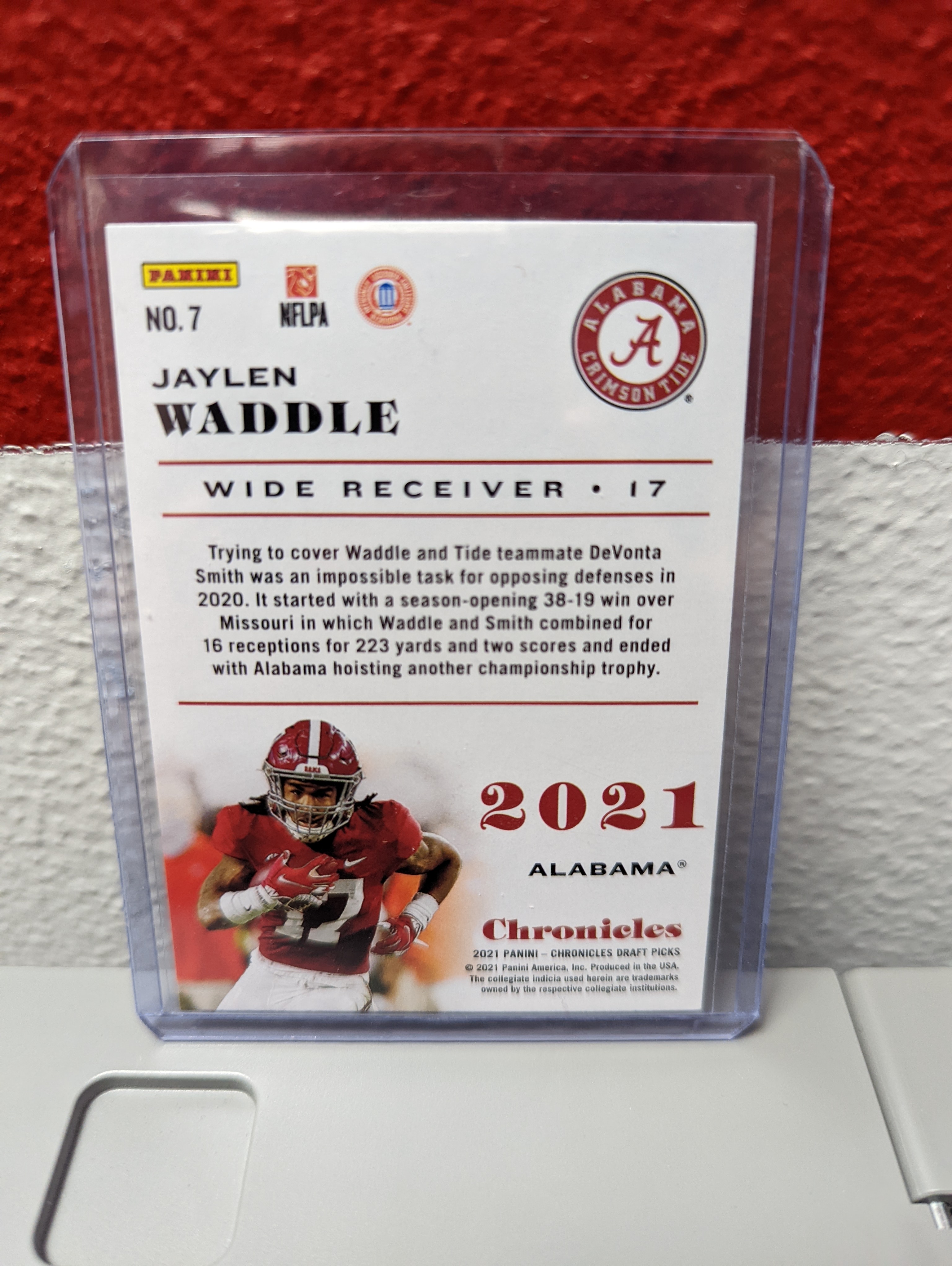 Secure Trade Club - Jaylen Waddle RC 2021 Chronicles